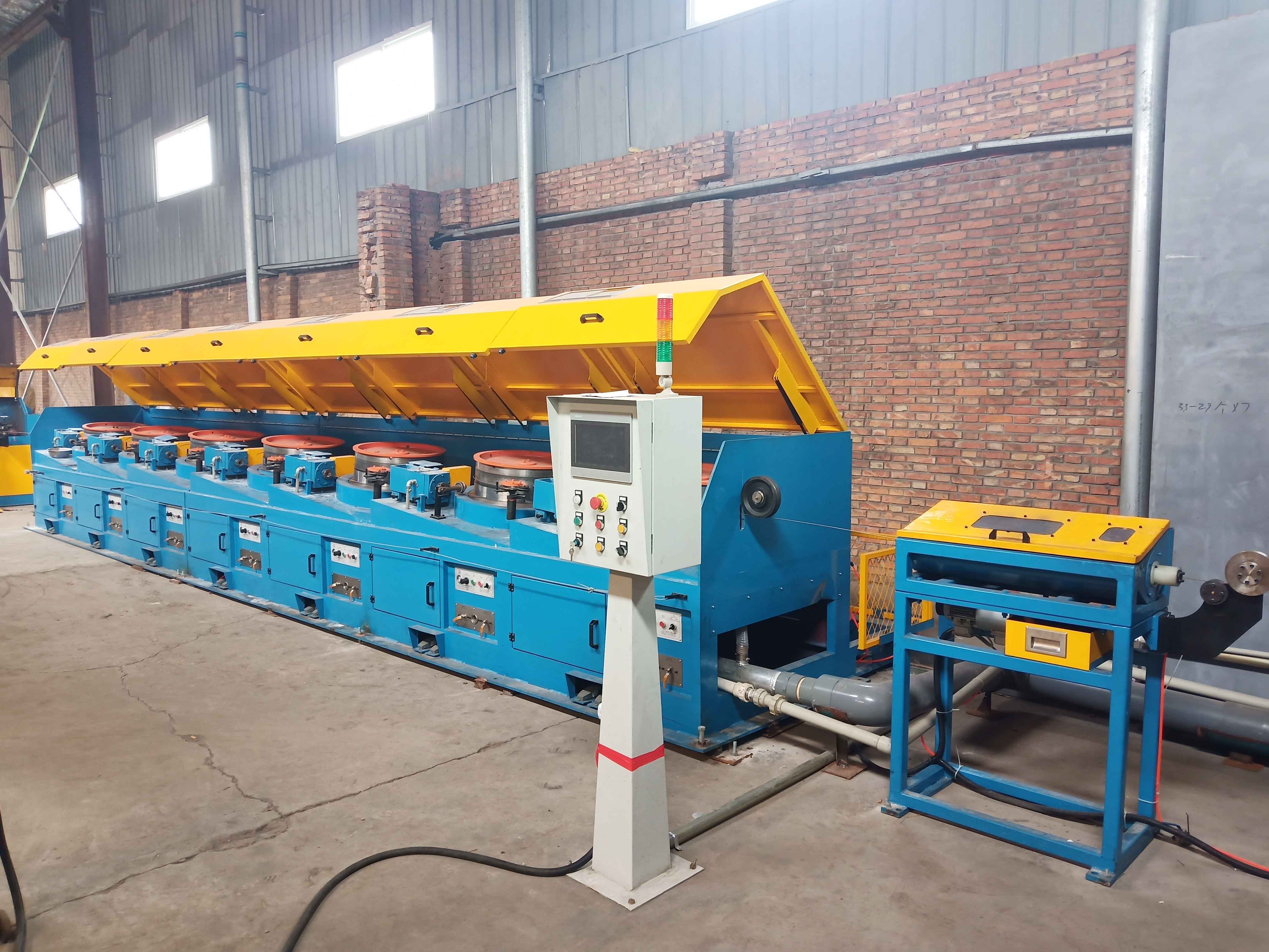straight wire drawing machine