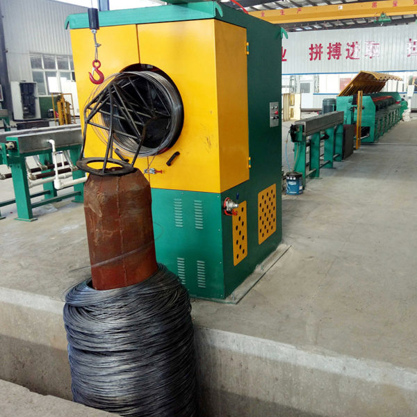 Elephant trunk type wire take-up machine