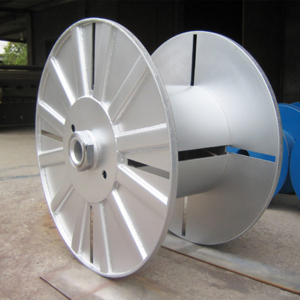 I-shaped wheel take-up machine