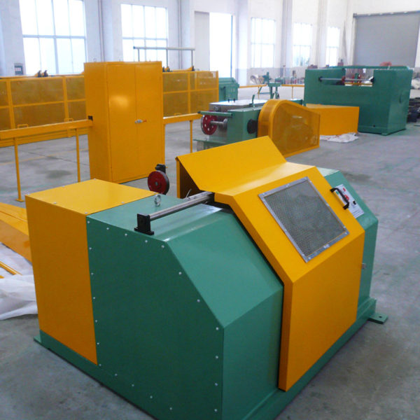 spool wheel take-up machine