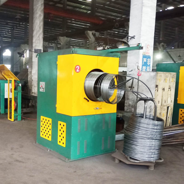 elephant trunk type wire take-up machine