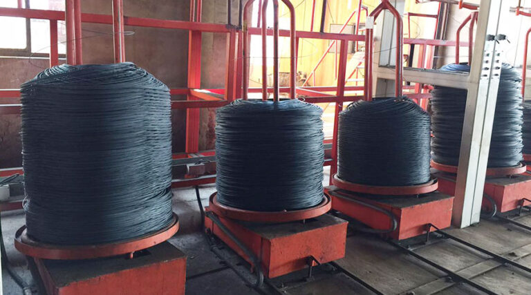 vertical wire drawing machine