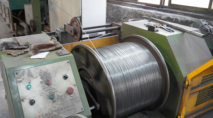 wire take-up machine