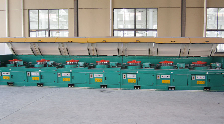 Wire drawing machines