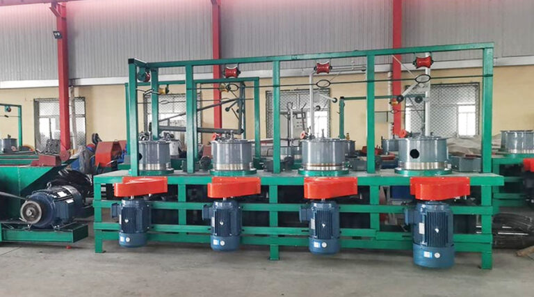 Pulley wire drawing machines
