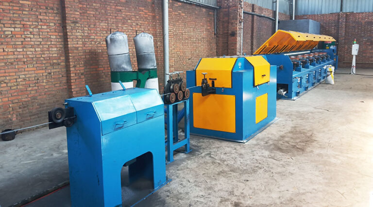 linear wire drawing machine