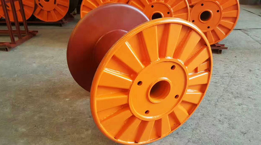 I-beam take-up machine