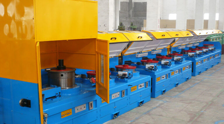 straight-in wire drawing machine