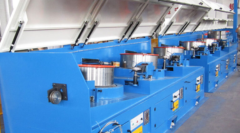 straight-in wire drawing machine