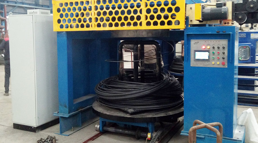 inverted wire drawing machines