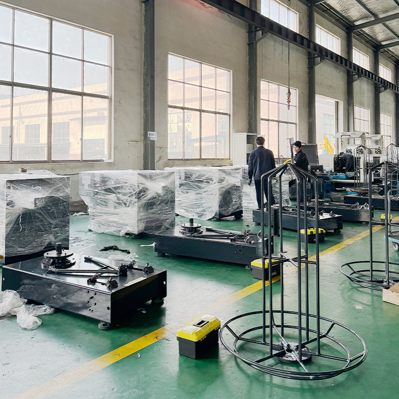 D100 high speed wire nail making machine factory view - YF Metal Tech D100 High Speed Wire Nail Making Machine Factory View