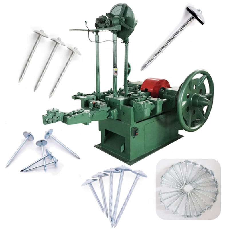 Roof nail making machine manufacturer - YF Metal Tech Roof Nail Making Machine Manufacturer