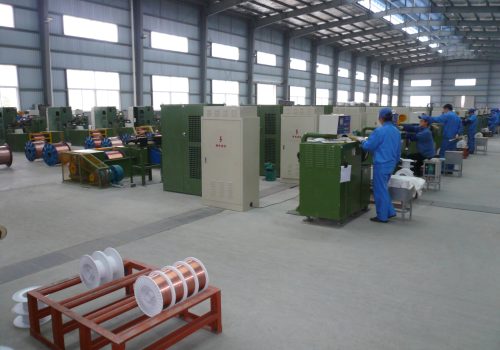 Línea de producción de alambre de soldadura con protección de gas CO2