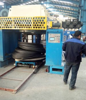 vertical wire drawing machine